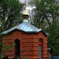 Крест на часовне :: Юрий Гайворонскiий Крест на часовне :: Юрий Гайворонскiий