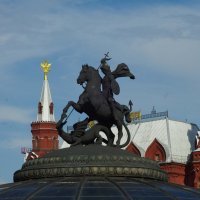 Скульптура Георгий Победоносец :: Сергей Швечков Скульптура Георгий Победоносец :: Сергей Швечков