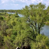 На моём любимом обрыве у Хопра. :: Восковых Анна Васильевна 