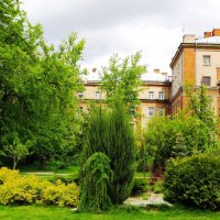 В старом дворе города :: Андрей Снегерёв