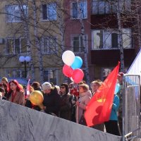 9 Мая 2025 года. Торжественный митинг в сквере Победы в Нефтеюганске. :: Владимир 