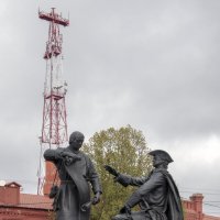 Памятник Петру I на привокзальной площади :: Gen 