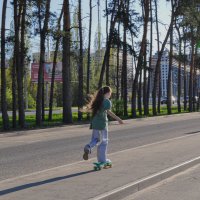 Ул. Ломоносова рядом с Мега-школой :: Татьяна Машошина