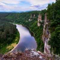 Большие притёса на реке Ай :: Василий Дворецкий