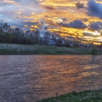 Вечерняя заря :: Сергей Цветков Вечерняя заря :: Сергей Цветков