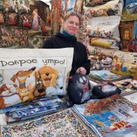 Утро должно быть только добрым! С весёлыми подушками :: Ирина Румянцева