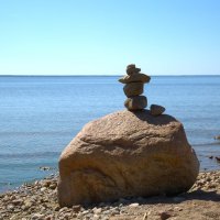 Пирамидка из камней :: Танзиля Завьялова