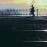 Гизель-Дере под вечер :: Николай Семёнов Гизель-Дере под вечер :: Николай Семёнов