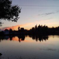 Вечерний пруд :: Валентина Подгорная
