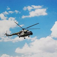 Вертолёт летит :: Людмила Смородинская