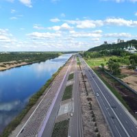 Вид из кабинки канатной дороги, Н. Новгород :: svk *