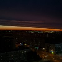 Закат с высоты птичьего полета... :: Станислав Мутовин