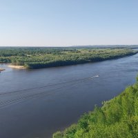 Вид на Оку с Троицкой горы (г.Павлово) :: Tarka 