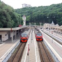 Вокзал в Кисловодске :: Galina Solovova