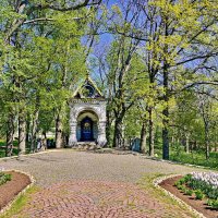 ЗНАМЕНСКАЯ (ЦАРСКАЯ) ЧАСОВНЯ. Валаамский монастырь. :: Виталий Половинко ЗНАМЕНСКАЯ (ЦАРСКАЯ) ЧАСОВНЯ. Валаамский монастырь. :: Виталий Половинко