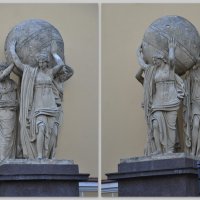 Скульптурами морских нимф, поддерживающих небесную сферу. :: Татьяна Машошина