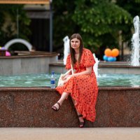 у фонтана :: Вадим Федотов у фонтана :: Вадим Федотов