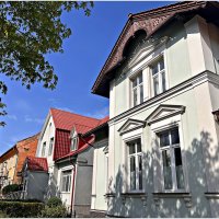 Домики Правдинска. :: Валерия Комова Домики Правдинска. :: Валерия Комова