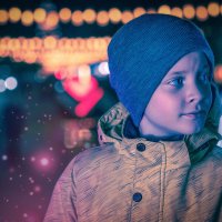 На прогулке с сыном :: Soaring Man Владимир