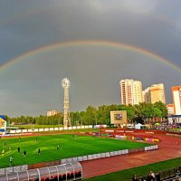 Радуга над стадионом. :: Vladimir Semenchukov