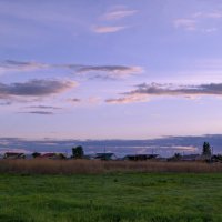 Отражение заката в облаках. :: сергей ермошкин Отражение заката в облаках. :: сергей ермошкин