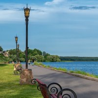 Набережная (г.Себеж, Псковская область) :: Виктор Желенговский Набережная (г.Себеж, Псковская область) :: Виктор Желенговский