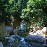 Кейн Ривер каньон на острове Ямайка. :: unix (Илья Утропов) Кейн Ривер каньон на острове Ямайка. :: unix (Илья Утропов)