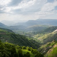 Долина реки Хебдареч :: Сергей Сабешкин