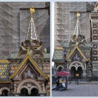 Мозаика на фасадах Спаса на Крови :: Татьяна Машошина