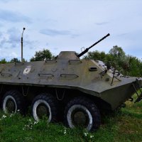 Ядрин. Бронетранспортёр БТР - 60ПБ. :: Пётр Чернега Ядрин. Бронетранспортёр БТР - 60ПБ. :: Пётр Чернега