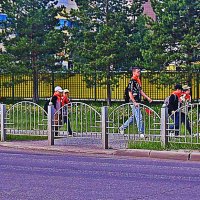 Июнь...На спортивную площадку! :: Владимир 