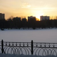 Февральский рассвет :: Дмитрий Никитин