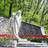 Памятник А.С. Пушкину в курортном парке :: Gen 