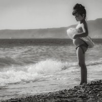 Море волнуется... (чб) :: Сергей Царёв