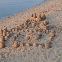 Город на... песке! :: Валентина Нефёдова Город на... песке! :: Валентина Нефёдова