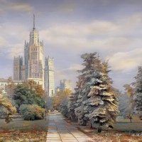 Москва. Высотка на Котельнической набережной. :: В и т а л и й .... Л а б з о'в