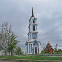 Колокольня церкви Николая Чудотворца в Веневе. :: ИРЭН@ .