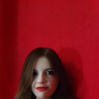 Красный женский портрет :: Светлана Лапка