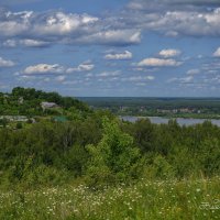 "Водолеевская горка. Лето на Волге"© :: Владимир Макаров "Водолеевская горка. Лето на Волге"© :: Владимир Макаров