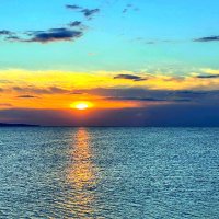 ШТИЛЬ   НА   ЗАКАТЕ :: Анатолий Малобродский