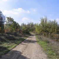 Осенний  Крымский  пейзаж :: Валентин Семчишин