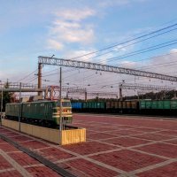 Перрон ж/д  вокзала ) :: Елена Хайдукова  ( Elena Fly )