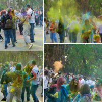 цветная дискотека в парке " Танаис" :: Лера 