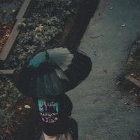 Прохожие под дождём :: Артём 