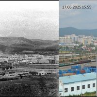 фотоколлаж Было-стало Чита :: Екатерина Панова