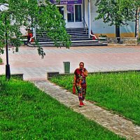 Июнь...Нефтеюганск. Бульвар! :: Владимир 