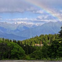 Радуга над Архызом :: Сергей 