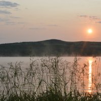 Утро на водохранилище :: Надежда Куркина 