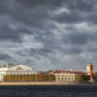 Небо над Стрелкой :: Константин Бобинский