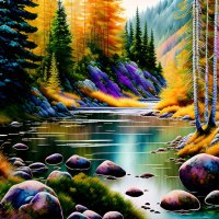 Лесная речка :: Freddy 97